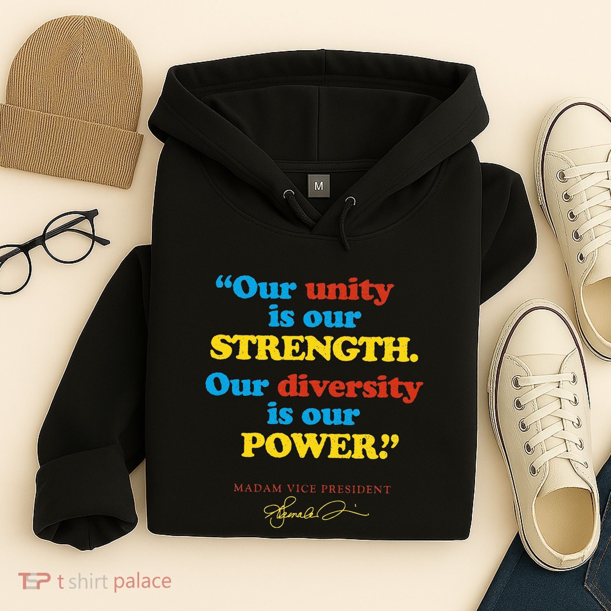 Unity Strength Diversity Power Quote For Social Justice Hoodie