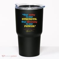 Unity Strength Diversity Power Quote For Social Justice Tumbler thumb 0