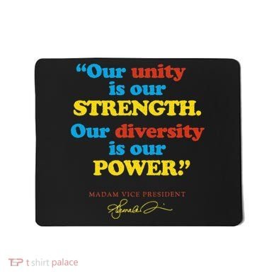 Unity Strength Diversity Power Quote For Social Justice Mousepad