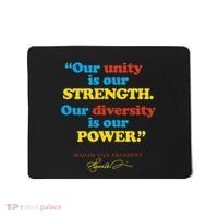 Unity Strength Diversity Power Quote For Social Justice Mousepad thumb 0