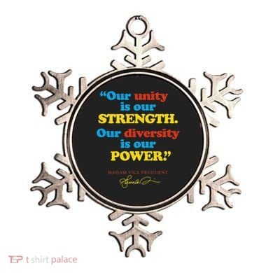 Unity Strength Diversity Power Quote For Social Justice Ornament
