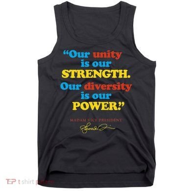 Unity Strength Diversity Power Quote For Social Justice Tank Top