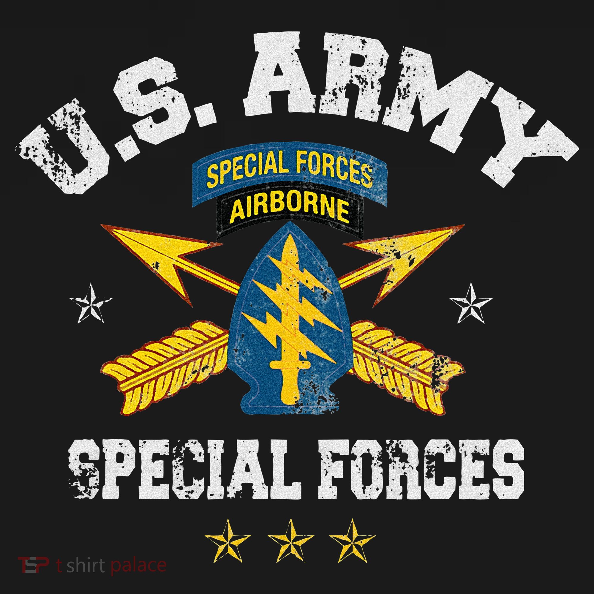 US Special Forces Group Airborne Veteran SFG 4th Of July Men Long Sleeve Shirt