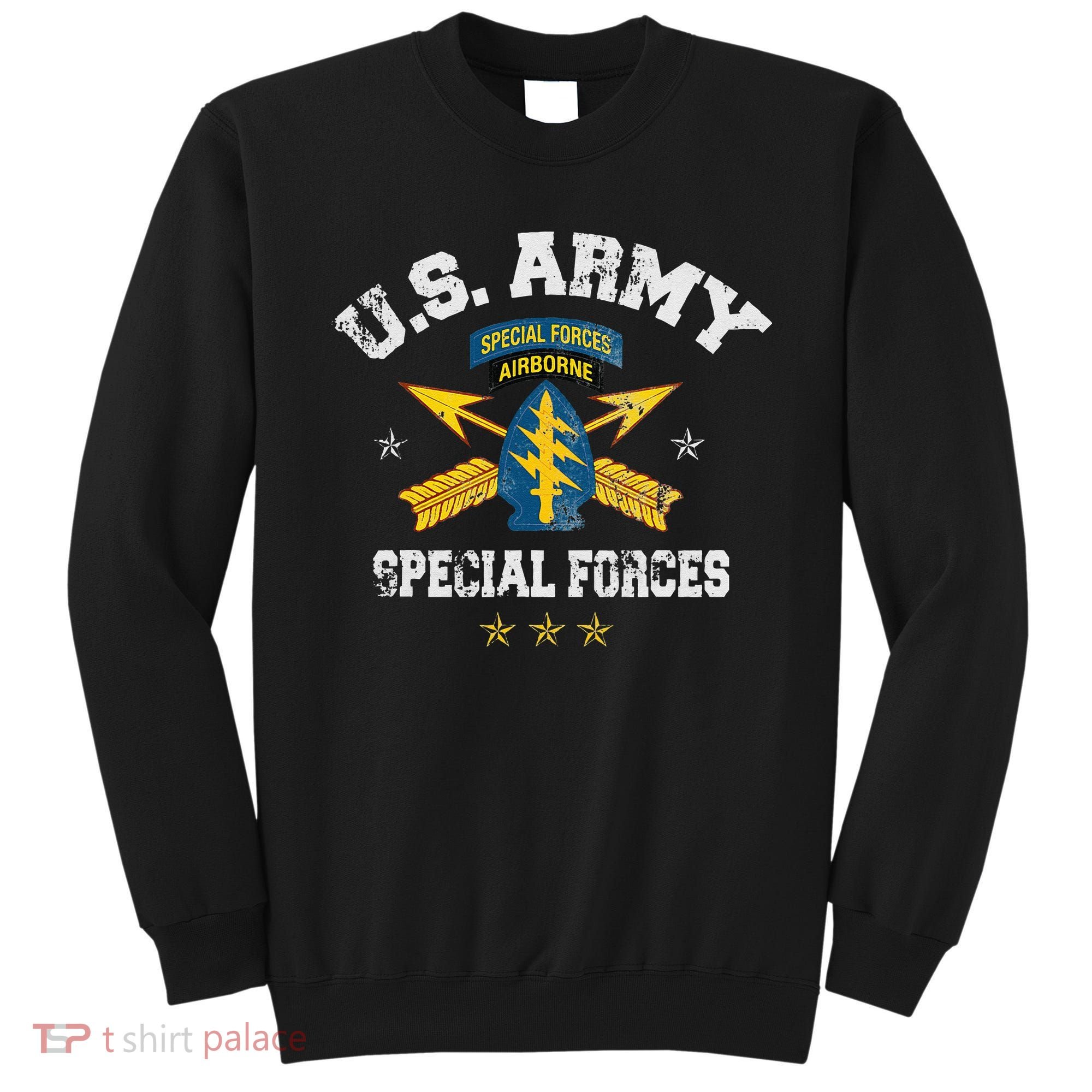 US Special Forces Group Airborne Veteran SFG 4th Of July Men Sweatshirt