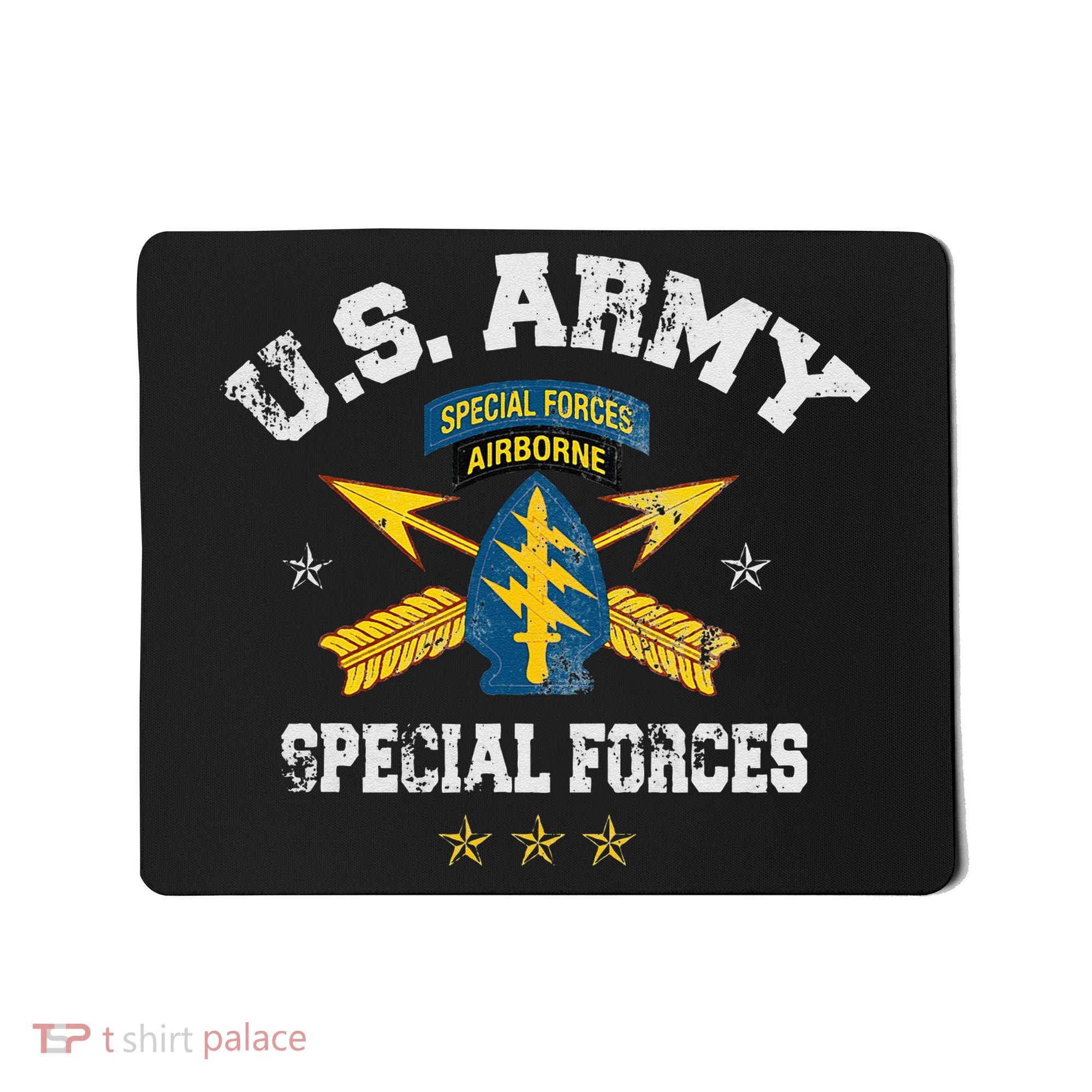 US Special Forces Group Airborne Veteran SFG 4th Of July Men Mousepad