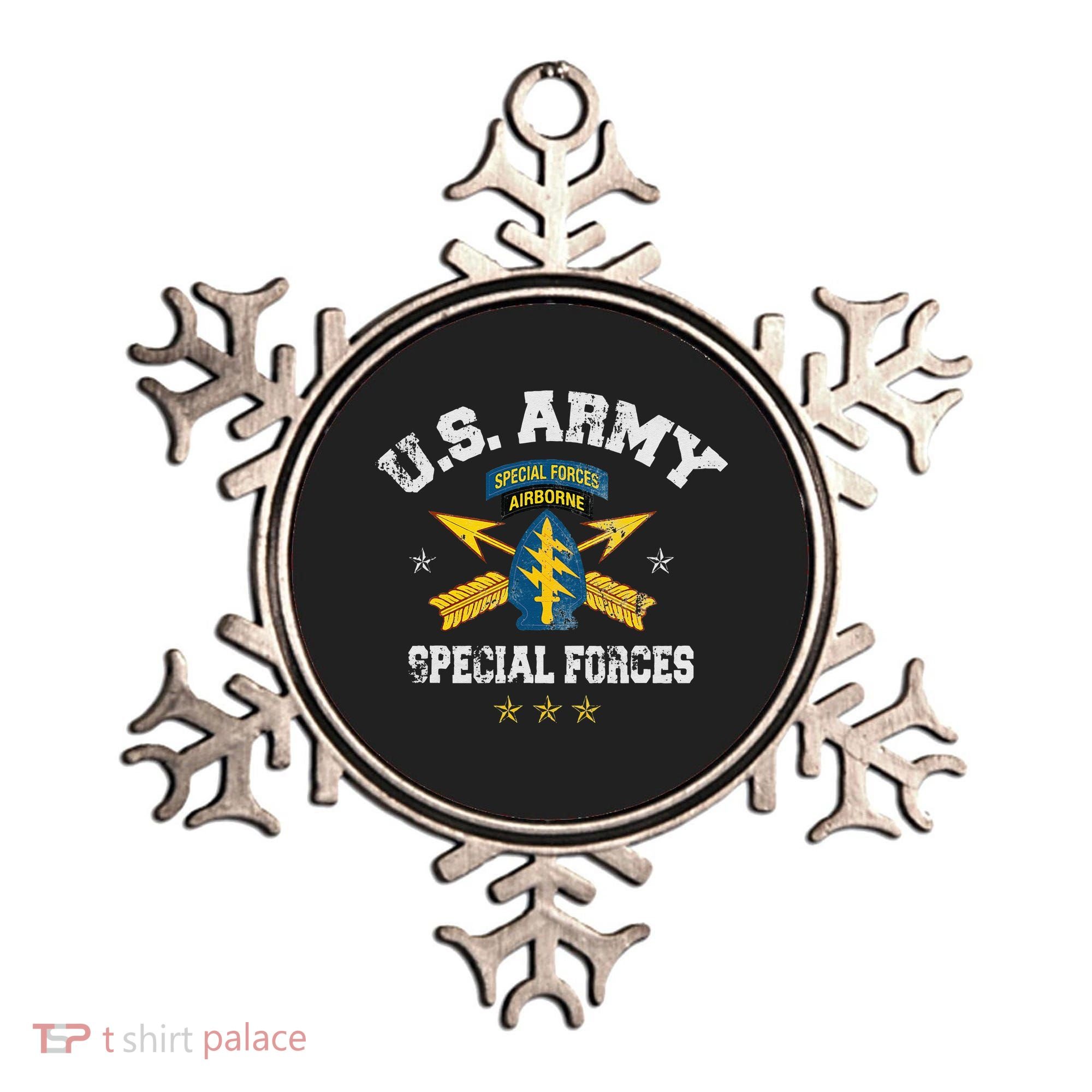 US Special Forces Group Airborne Veteran SFG 4th Of July Men Ornament
