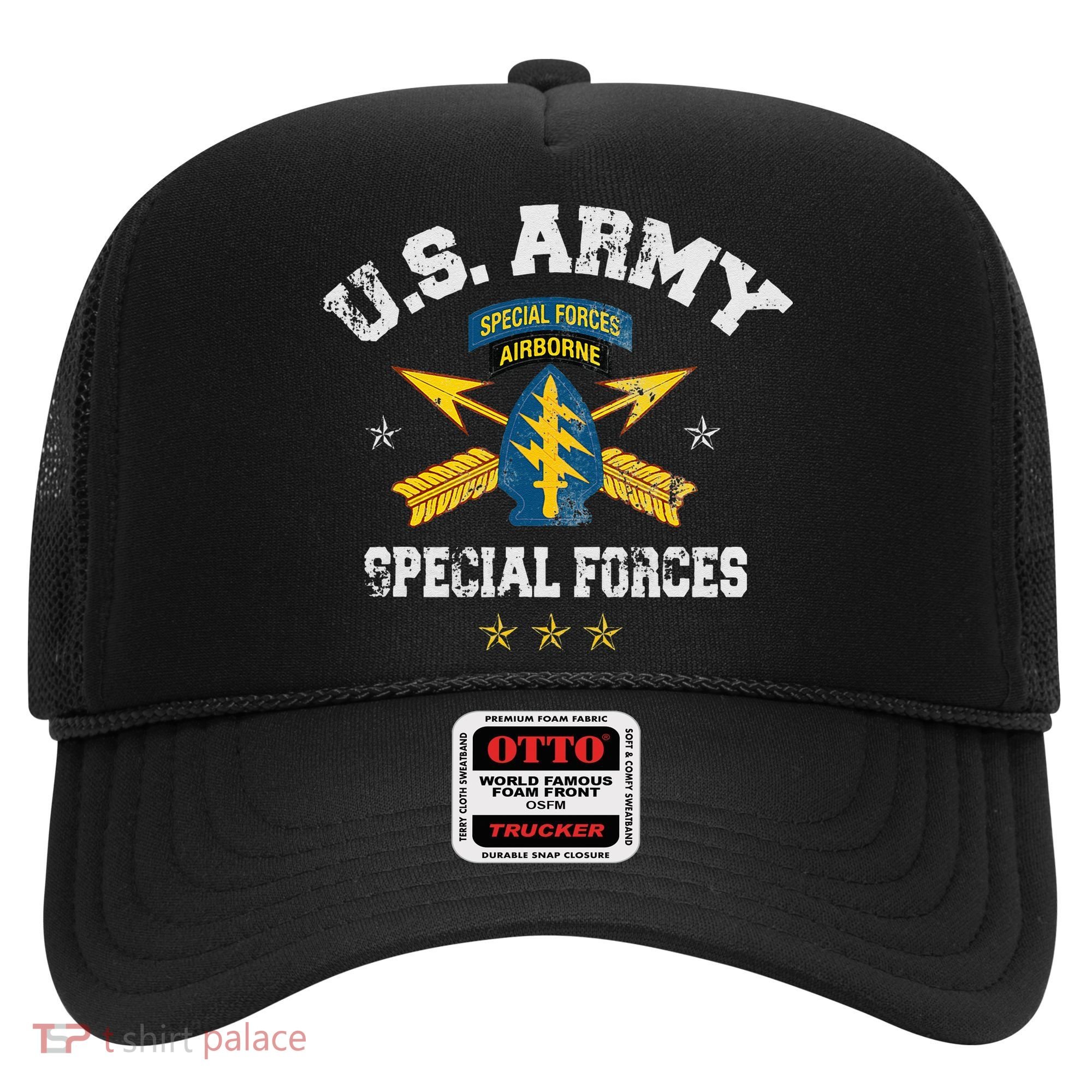US Special Forces Group Airborne Veteran SFG 4th Of July Men Hat
