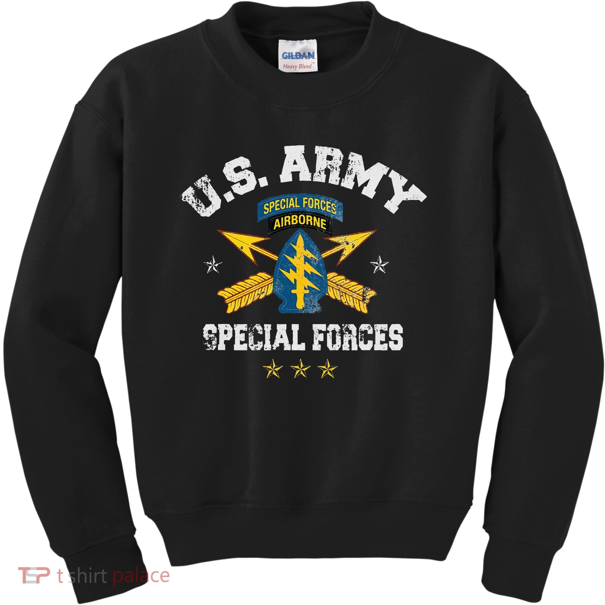 US Special Forces Group Airborne Veteran SFG 4th Of July Men Kids Sweatshirt