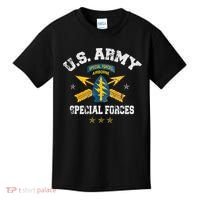 US Special Forces Group Airborne Veteran SFG 4th Of July Men Kids T-Shirt thumb 0