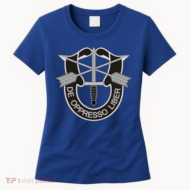 Us Special Forces Meaningful Gift De Oppresso Liber Cool Gift Women's T-Shirt