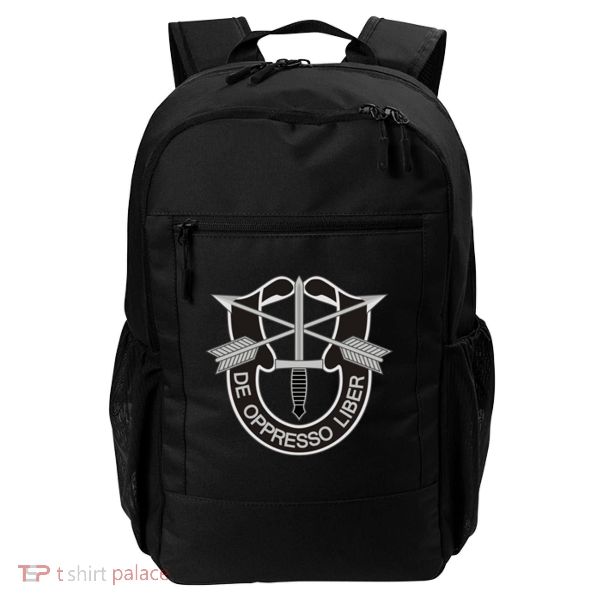 Us Special Forces Cool Gift De Oppresso Liber Gift Backpack