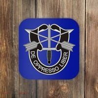 Us Special Forces Cool Gift De Oppresso Liber Gift Coaster thumb 0