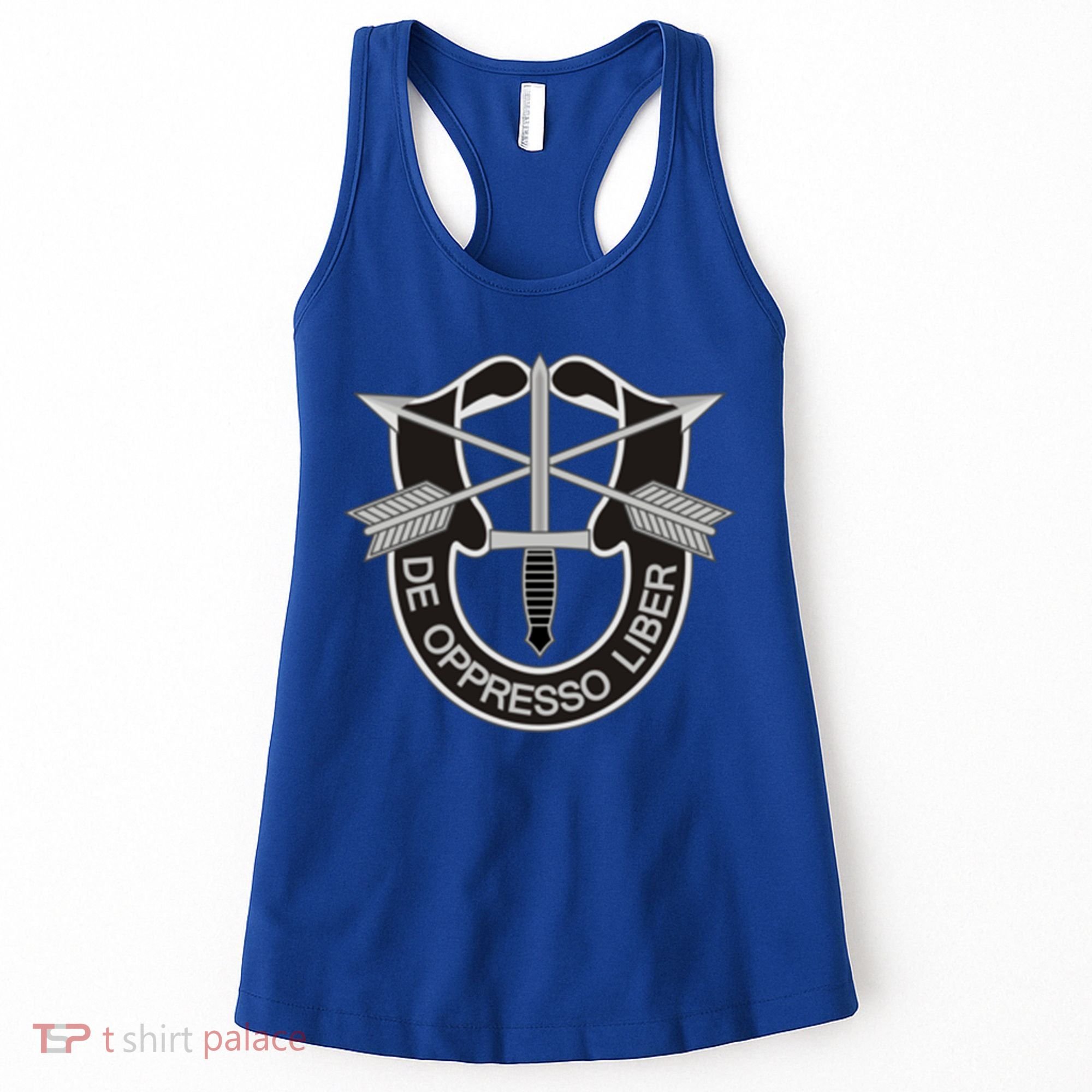 Us Special Forces Cool Gift De Oppresso Liber Gift Women's Tank Top