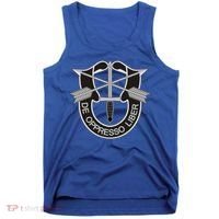Us Special Forces Cool Gift De Oppresso Liber Gift Tank Top thumb 0