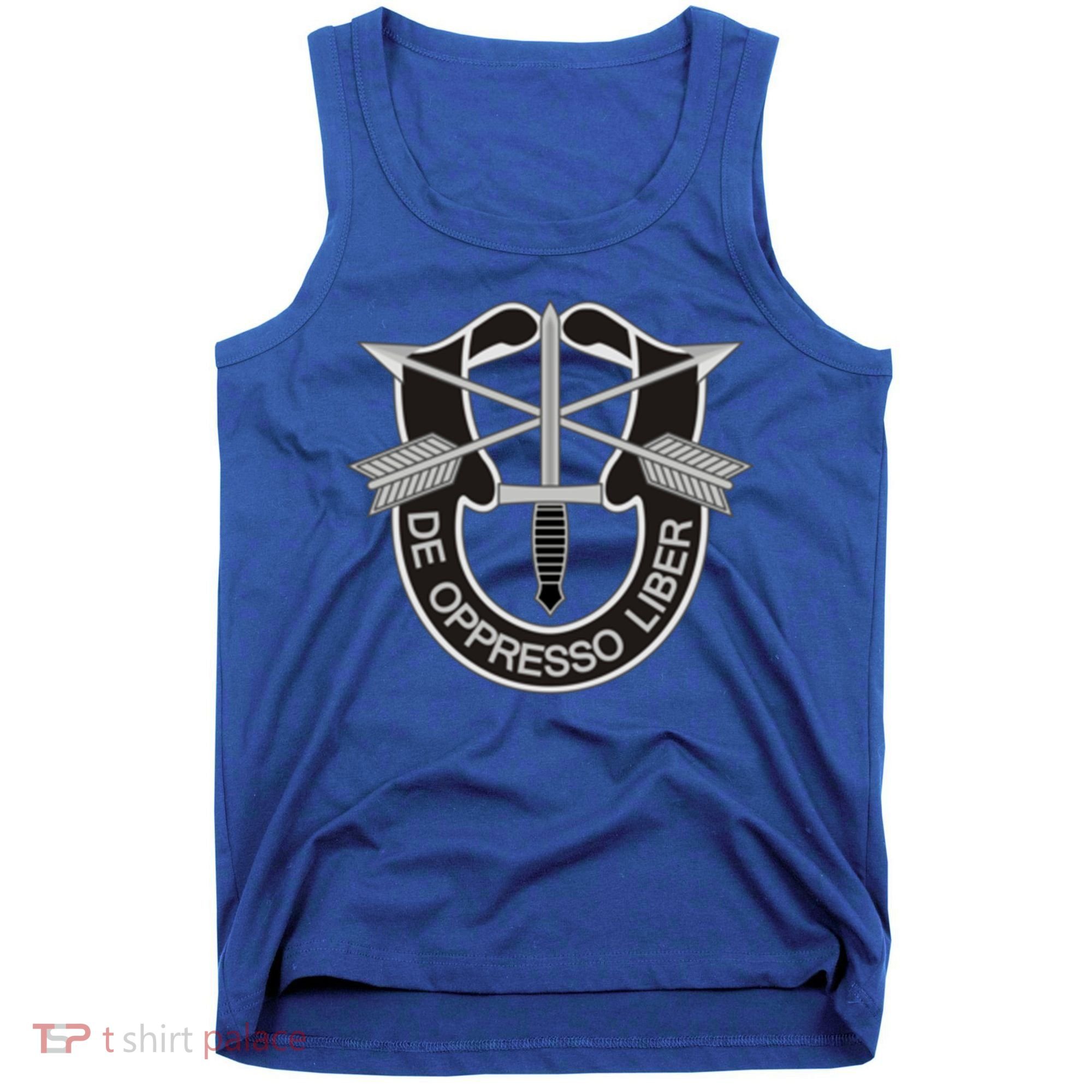 Us Special Forces Cool Gift De Oppresso Liber Gift Tank Top