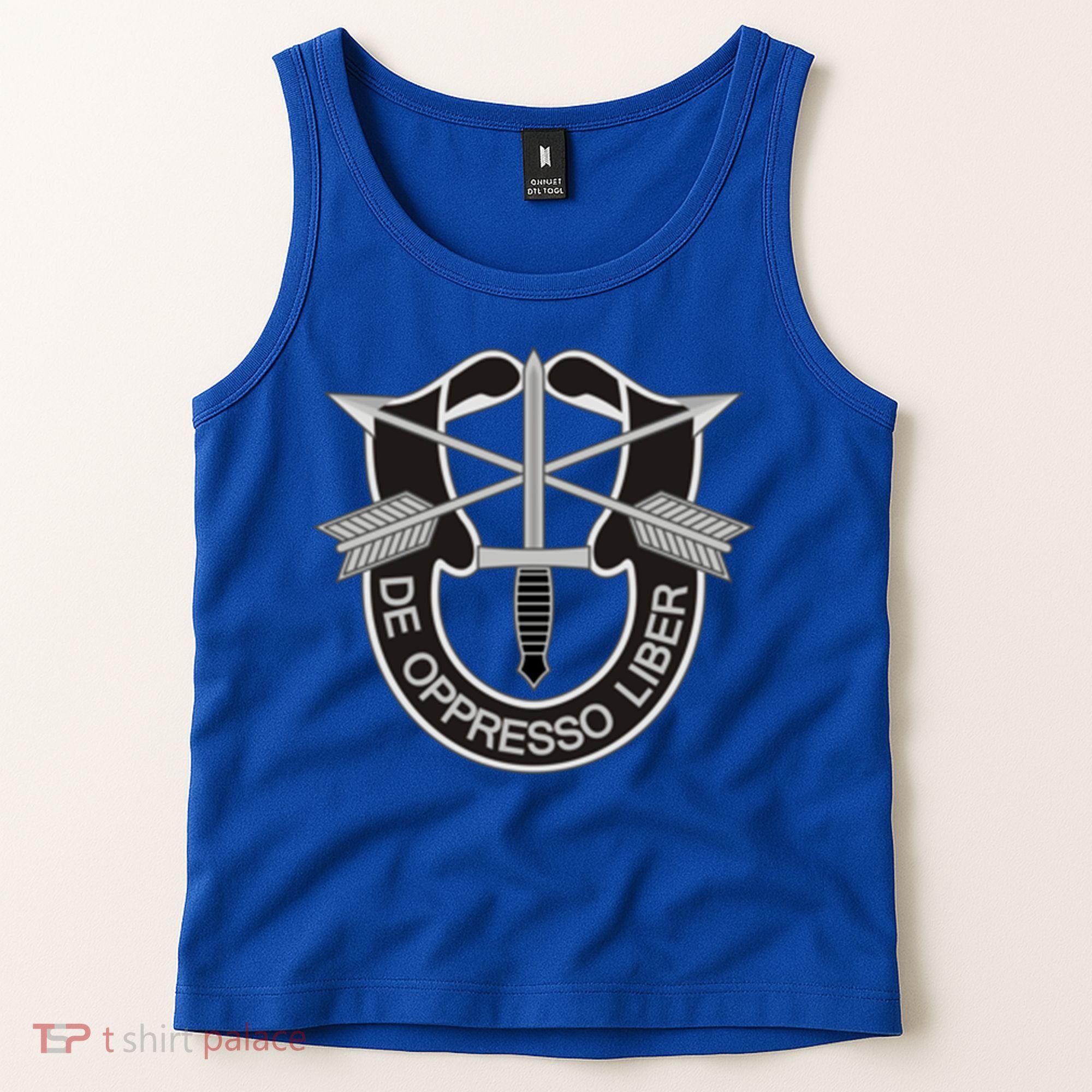 Us Special Forces Cool Gift De Oppresso Liber Gift Tank Top