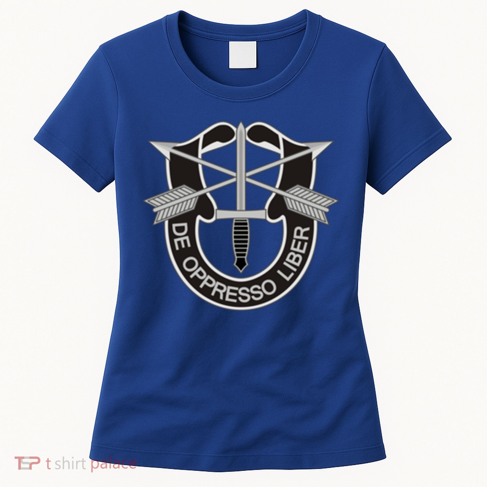 Us Special Forces Cool Gift De Oppresso Liber Gift Women's T-Shirt
