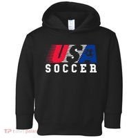 USA Soccer Fan American Football Toddler Hoodie thumb 0