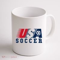 USA Soccer Fan American Football Coffee Mug thumb 1
