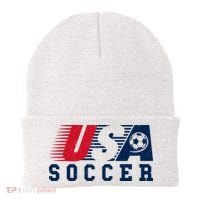 USA Soccer Fan American Football Beanie thumb 0