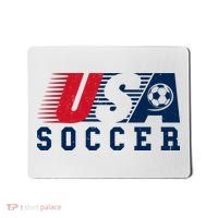 USA Soccer Fan American Football Mousepad thumb 0