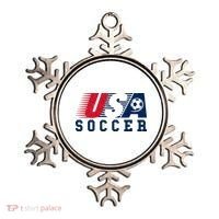 USA Soccer Fan American Football Ornament thumb 0