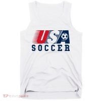 USA Soccer Fan American Football Tank Top thumb 0