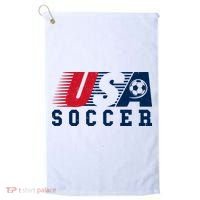 USA Soccer Fan American Football Golf Towel thumb 0