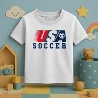 USA Soccer Fan American Football Toddler T-Shirt thumb 3