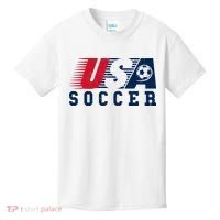 USA Soccer Fan American Football Kids T-Shirt thumb 0