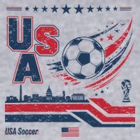 USA Soccer Fan Gear Capitol Women's Sweatshirt thumb 2