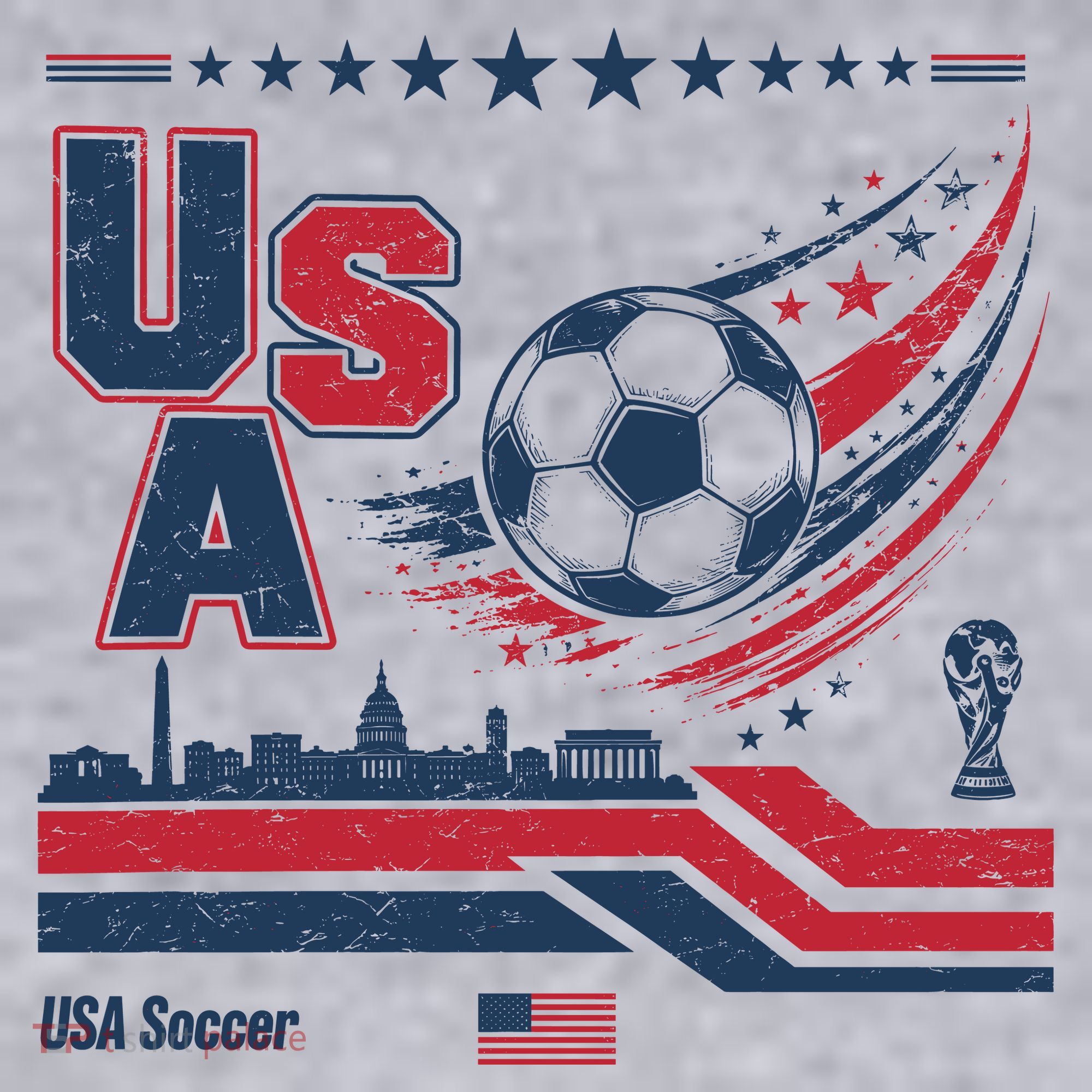 USA Soccer Fan Gear Capitol Women's Sweatshirt