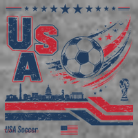 USA Soccer Fan Gear Capitol Toddler Hoodie thumb 2