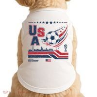 USA Soccer Fan Gear Capitol Doggie Tank thumb 0