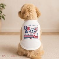 USA Soccer Fan Gear Capitol Doggie Tank thumb 2
