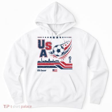 USA Soccer Fan Gear Capitol Hoodie