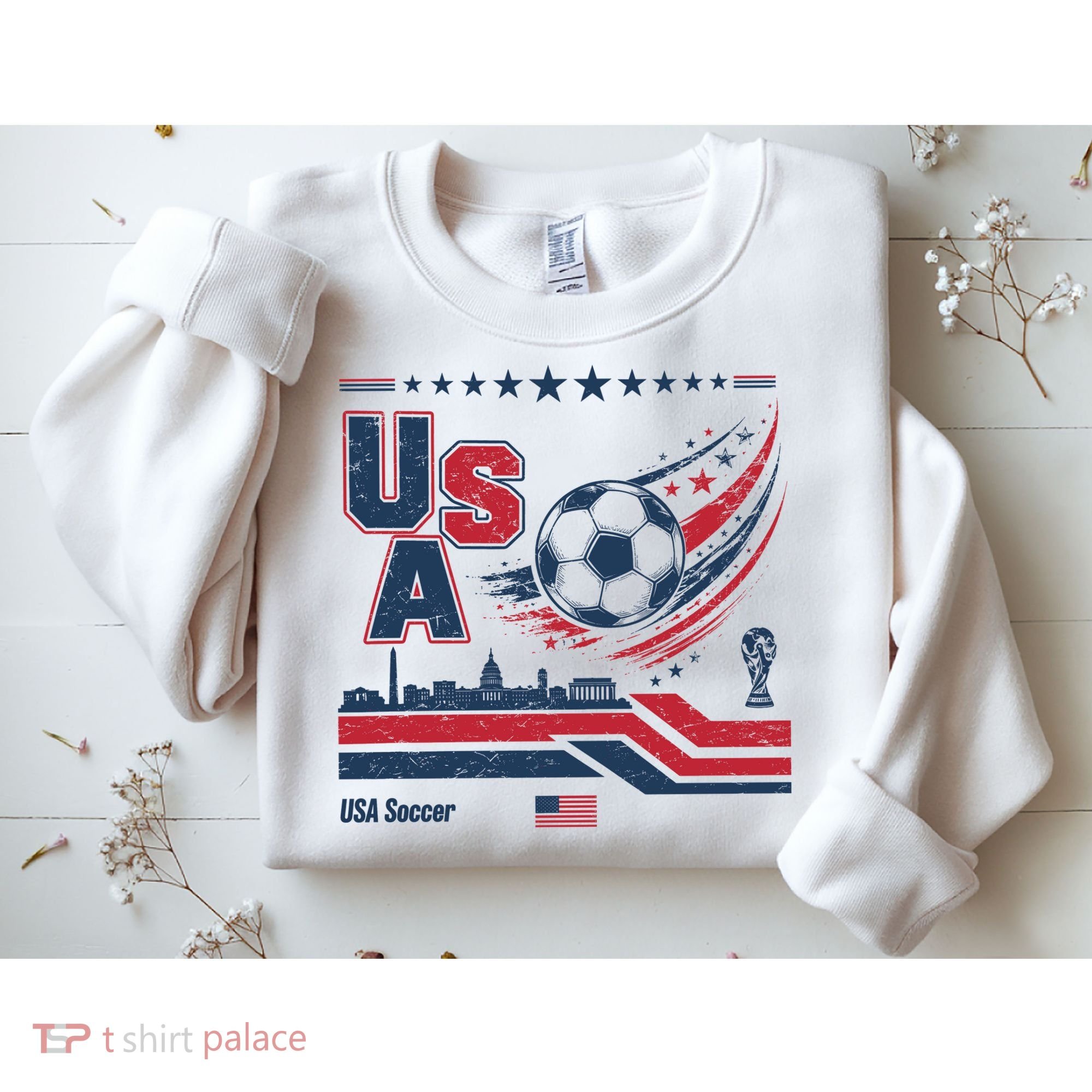USA Soccer Fan Gear Capitol Sweatshirt