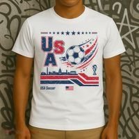 USA Soccer Fan Gear Capitol T-Shirt thumb 3