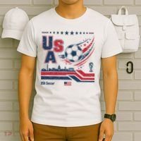 USA Soccer Fan Gear Capitol T-Shirt thumb 6