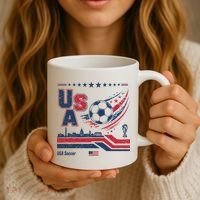 USA Soccer Fan Gear Capitol Coffee Mug thumb 3