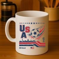 USA Soccer Fan Gear Capitol Coffee Mug thumb 4