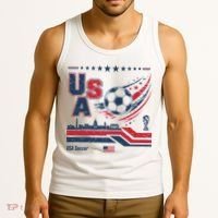 USA Soccer Fan Gear Capitol Tank Top thumb 3