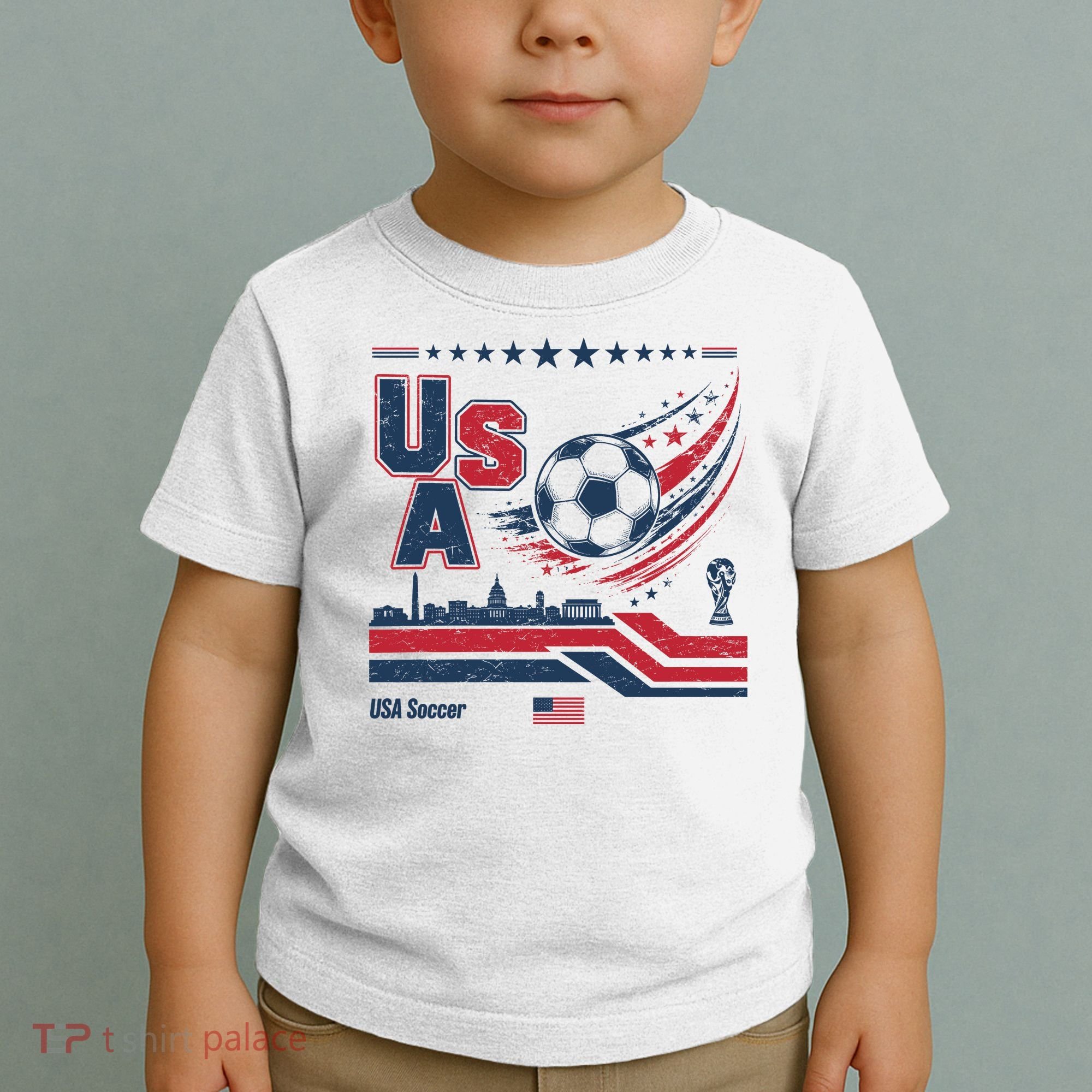 USA Soccer Fan Gear Capitol Toddler T-Shirt