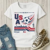 USA Soccer Fan Gear Capitol Women's T-Shirt thumb 3