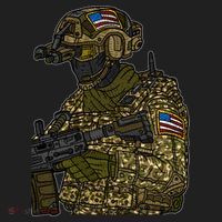US Special Force Soldier Army Beanie thumb 2