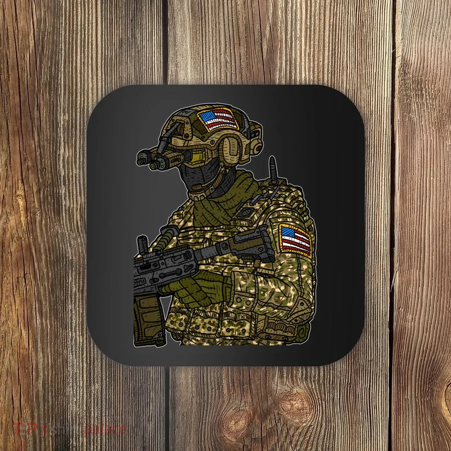 US Special Force Soldier Army Coaster