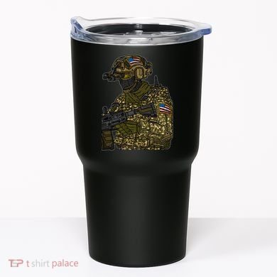 US Special Force Soldier Army Tumbler