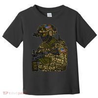 US Special Force Soldier Army Toddler T-Shirt thumb 0