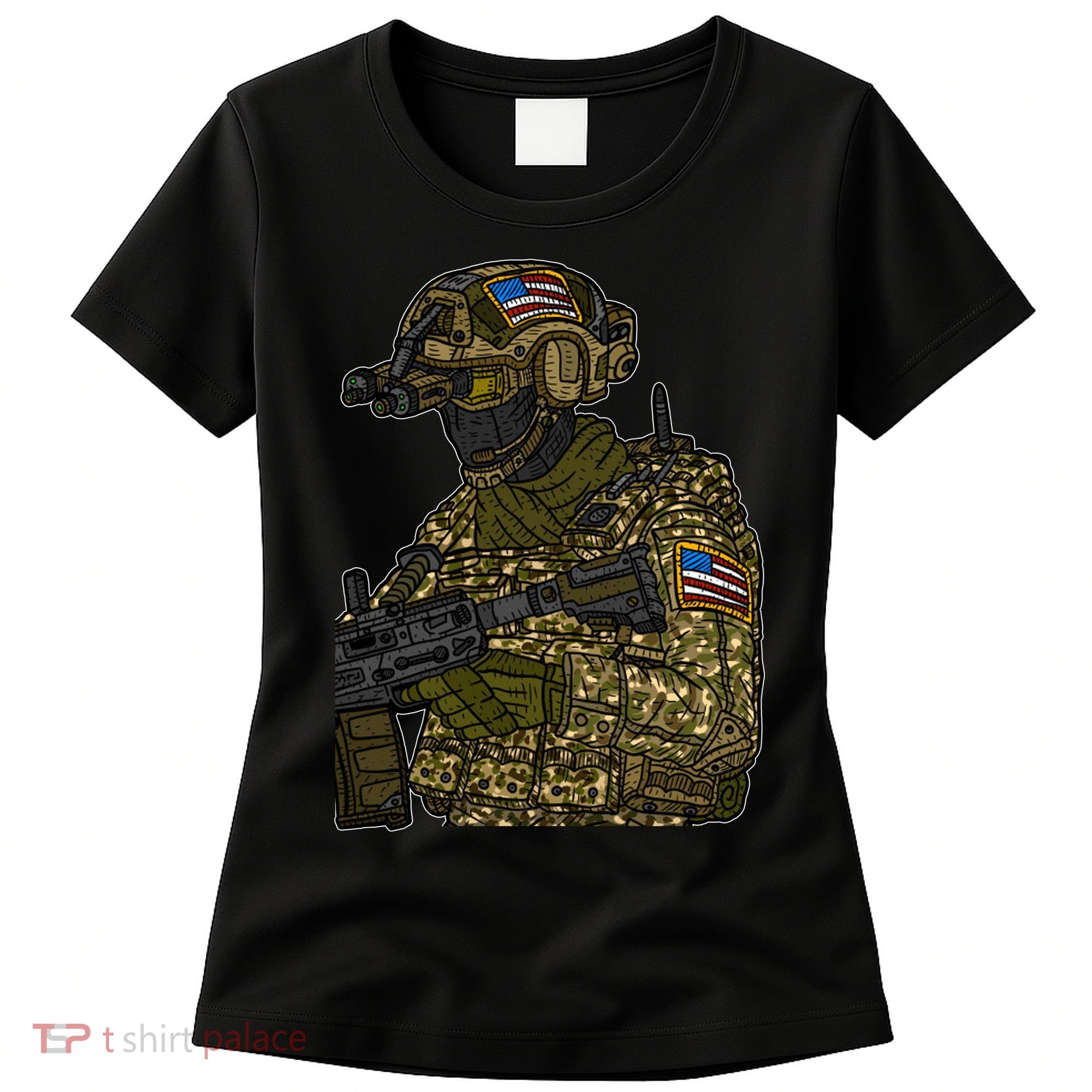 US Special Force Soldier Army Women's T-Shirt