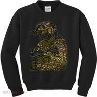 US Special Force Soldier Army Kids Sweatshirt thumb 0